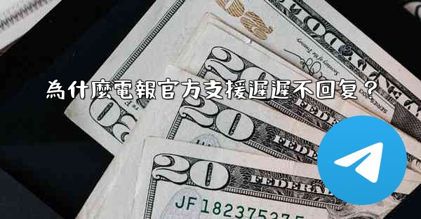 為什麼電報官方支援遲遲不回复？