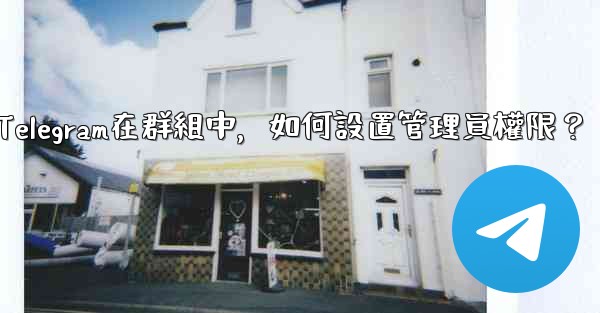 Telegram在群組中，如何設置管理員權限？
