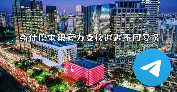 為什麼電報官方支援遲遲不回复？