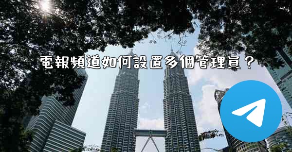 電報頻道如何設置多個管理員？